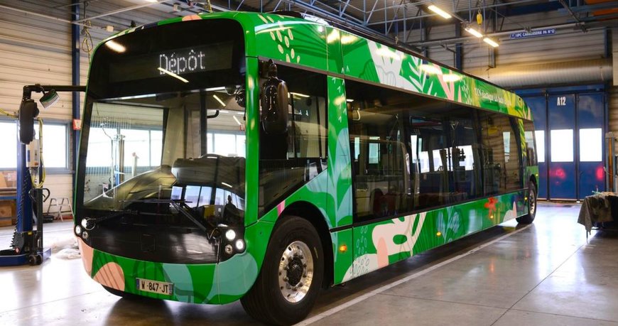 World Premiere: Alstom delivers its first series electric bus to Strasbourg